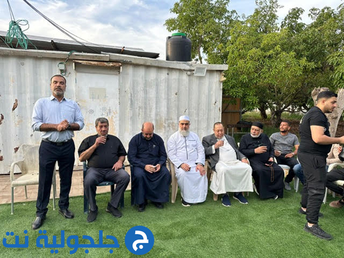 عقد راية الصلح بين أبناء عائلة جابر وأبناء داوود\حسنين